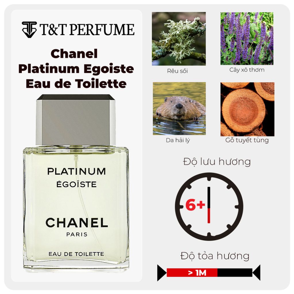 Review Nước hoa Chanel Egoiste Platinum