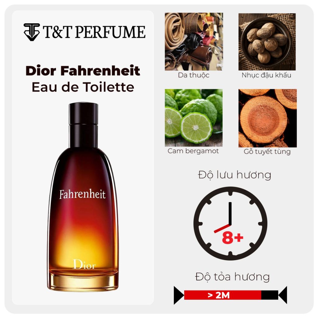 Review Nước Hoa Dior Nam Fahrenheit