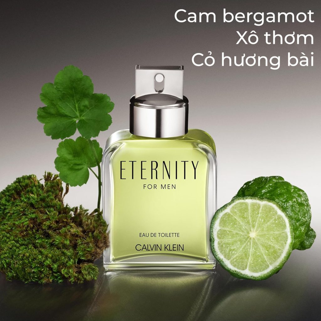 Mùi hương nước hoa nam Calvin Klein Eternity for Men