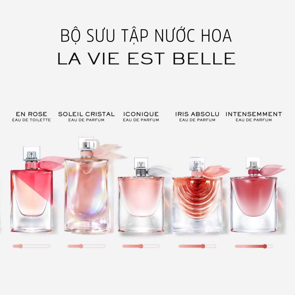 nước hoa lancome la vie est belle có mấy loại