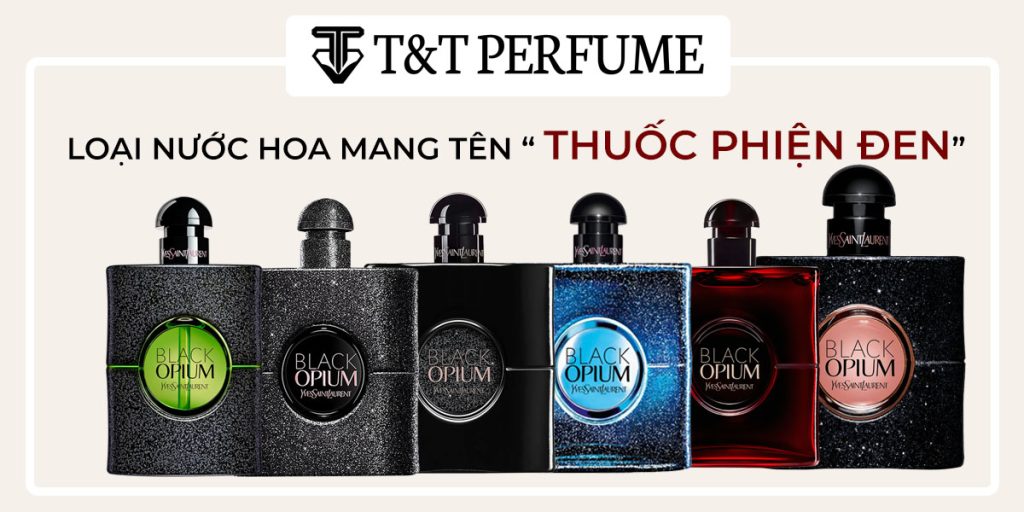 Bộ sưu tập nước hoa ysl Black Opium Illicit Green