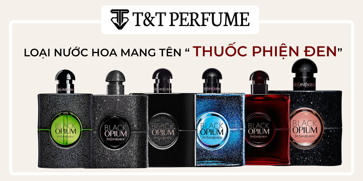 Bộ sưu tập nước hoa ysl Black Opium Illicit Green