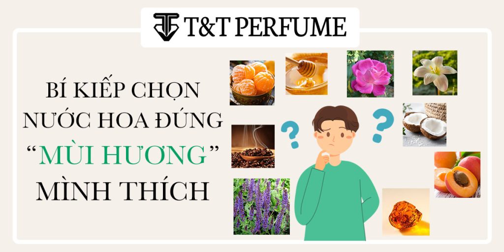 Cách chọn nước hoa theo nhóm hương