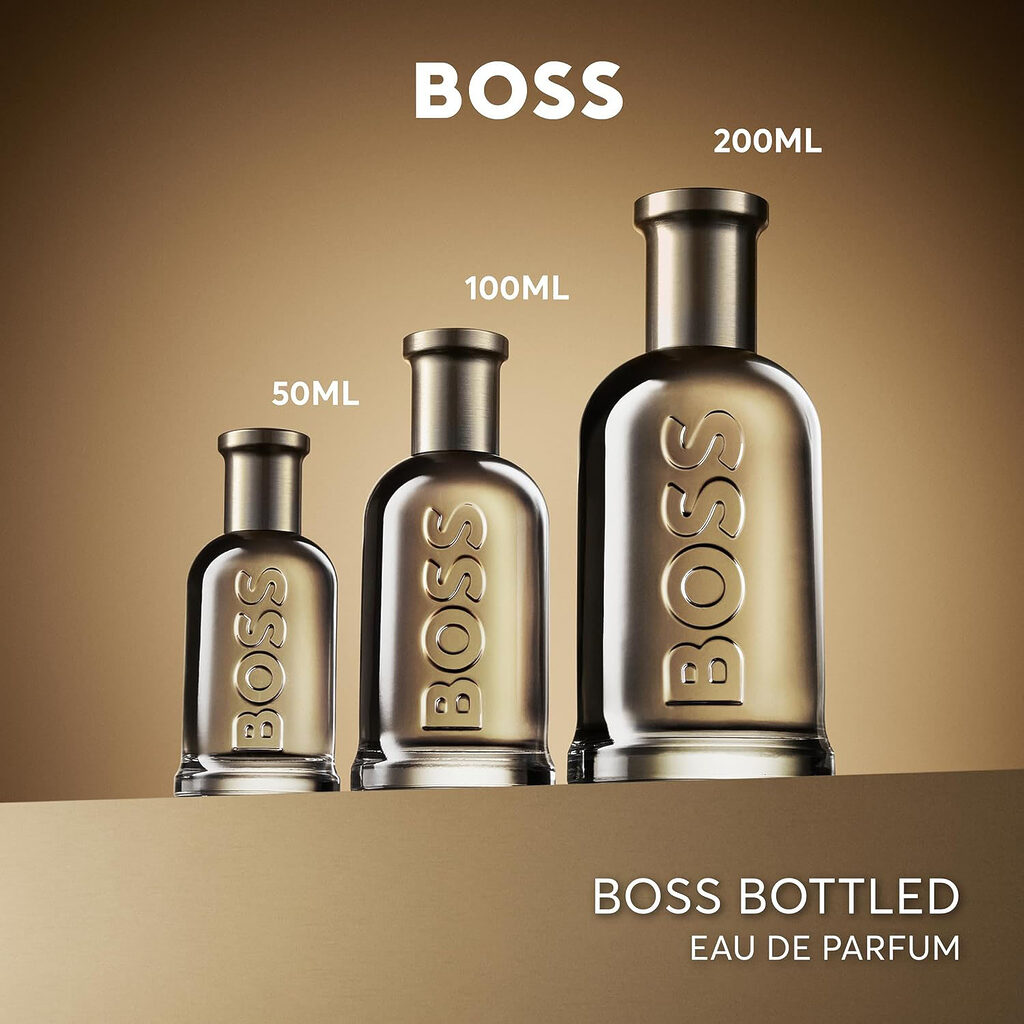 Hugo Boss Bos Bottled Eau de Parfum size