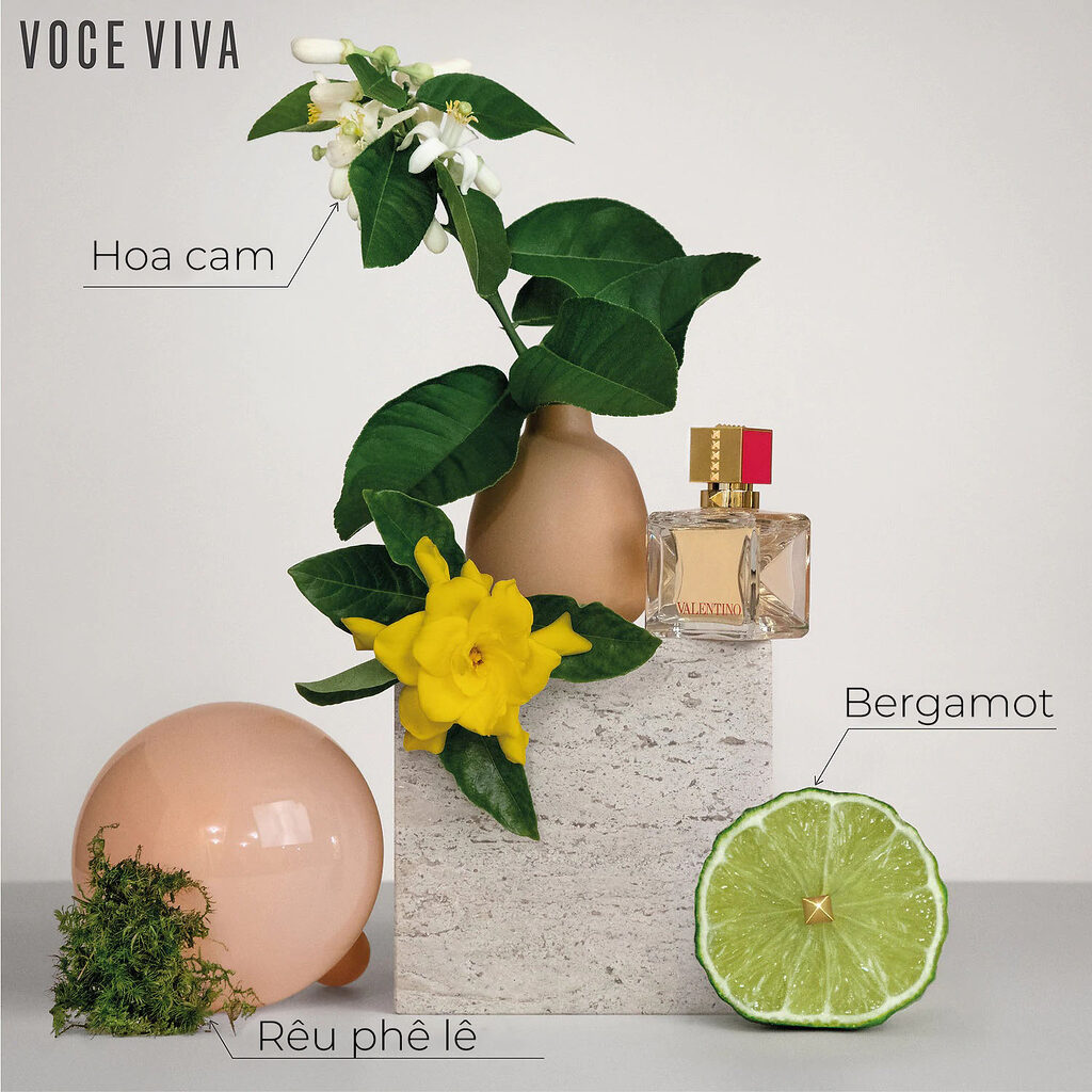 Mùi hương Nước hoa Valentino Voce Viva Eau de Parfum